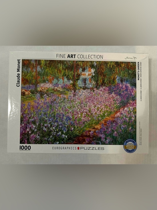 Eurographics Other - Eurographics Monet's Garden 1000 Piece Puzzle Fine Art Collection